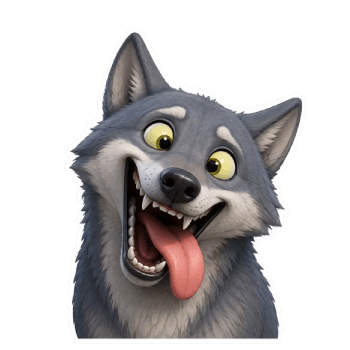 Crazy волчонок 3 smile